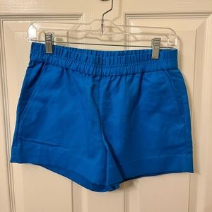 J. Crew cobalt blue pull-on shorts